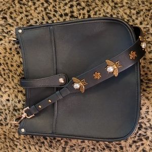 Cthru Vegan Bag and Bee Strap NWOT